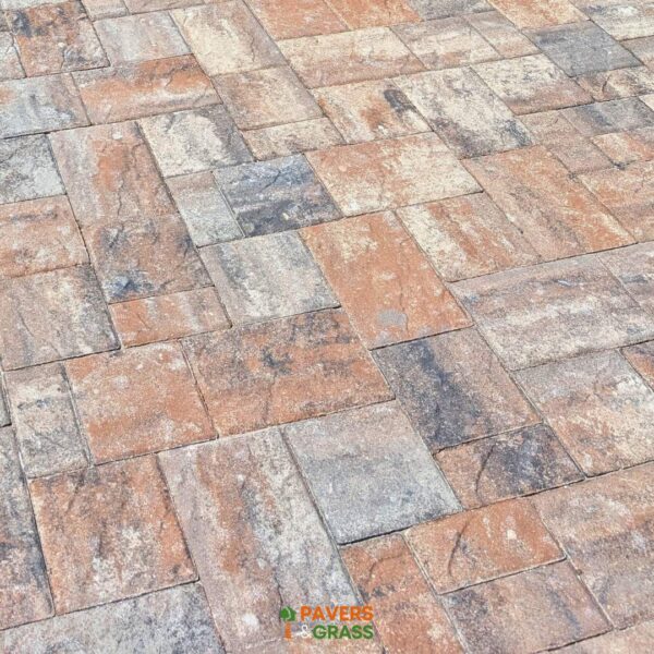 Driveway for a duplex residence
