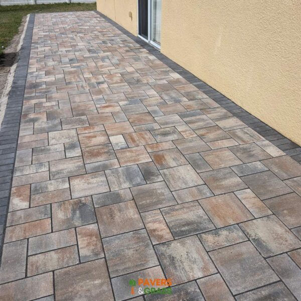 Pavers & Grass