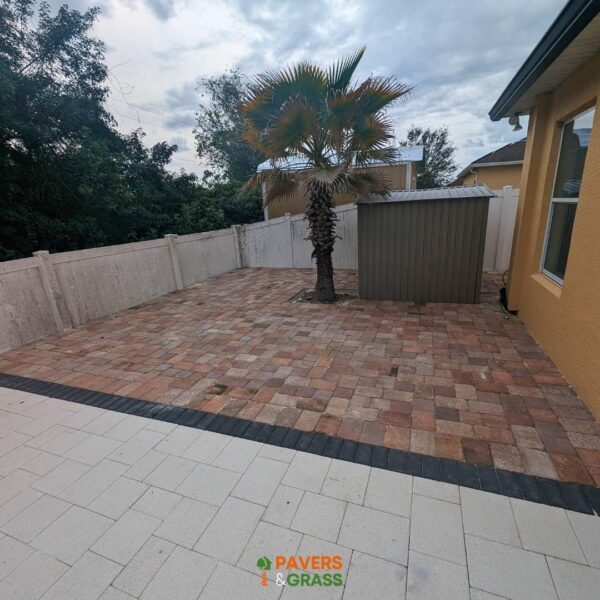 Removal and installation of new pavers in the pool area